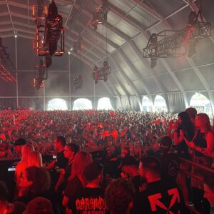 Foto van plubliek festival voor de website van Robyn Towiredjo