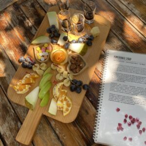 Foto fruitplank in Turkije voor de website van Robyn Towiredjo